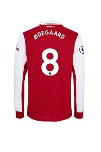 Arsenal Martin Odegaard #8 Fotballdrakt Hjemme Klær 2022-23 Lange ermer